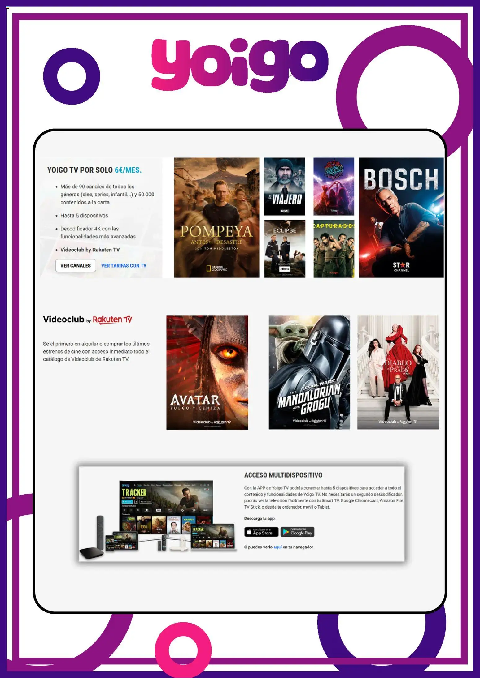 Yoigo ofertas │ válido desde el 15/09/2026 | Página: 3 | Productos: Móvil, Televisión