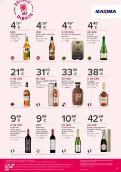 MAXIMA leidinys galioja nuo 2026.10.01 | Puslapis: 10 | Prekių: Dėžė, Vynas, Alus
