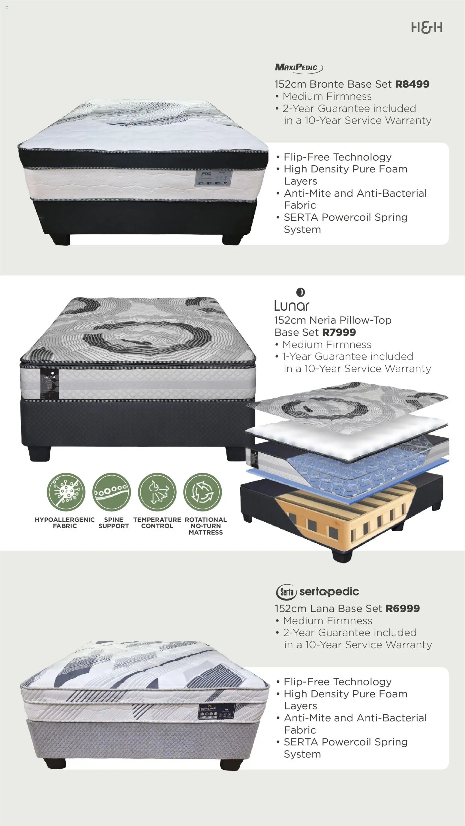 New House and Home catalogue – valid from 16/10/2026 | Page: 8 | Products: Mattress, Foam
