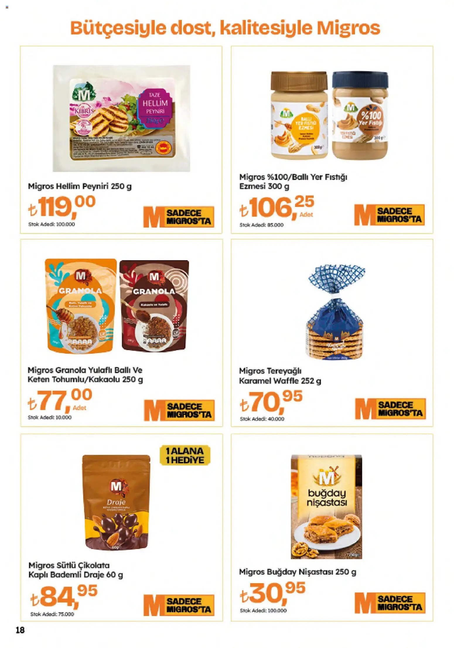 Migros Katalog - Migroskop - 18.06.2026 tarihinden itibaren geçerlidir | Sayfa: 18