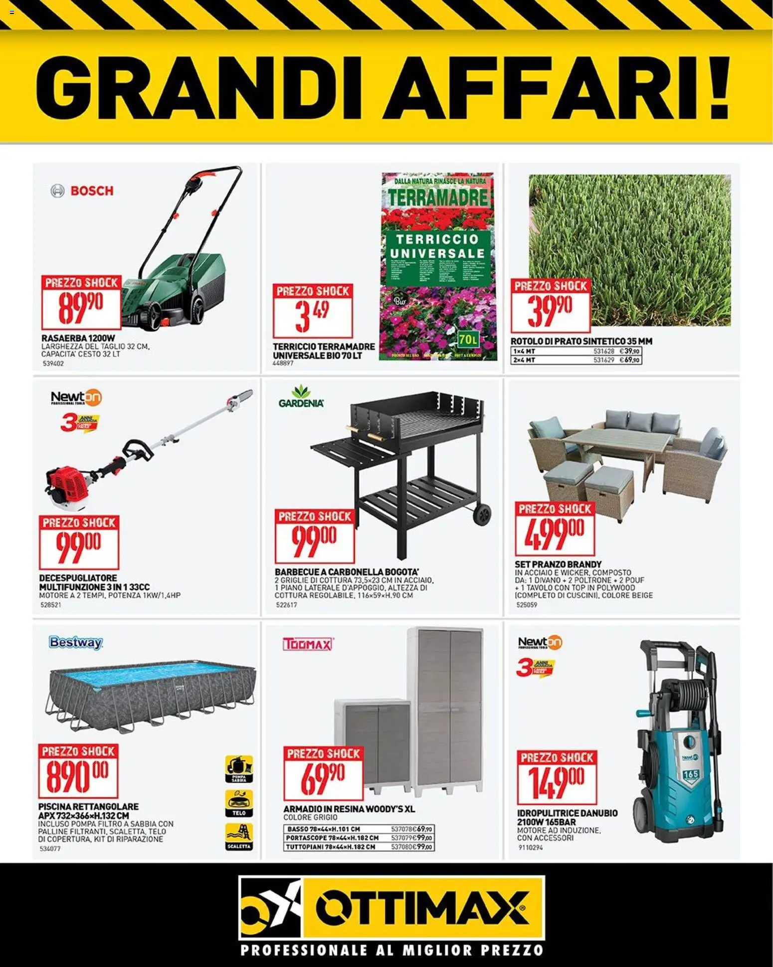 Volantino Ottimax del 21.05.2026 | Pagina: 2 | Prodotti: Scaletta, Top, Armadio, Tavolo