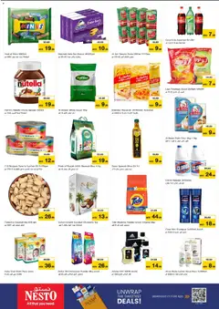 Preview of Nesto offers valid from 24 Aug, 2026 | Page: 4 | Products: Rice, Detergent, Sugar, Vinegar