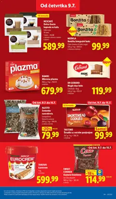 BAMBI Mlevena plazma, 960 g; 1 kg = 708.33 - pregled Lidl kataloga - važi od 09.07.2026 | Strana: 31