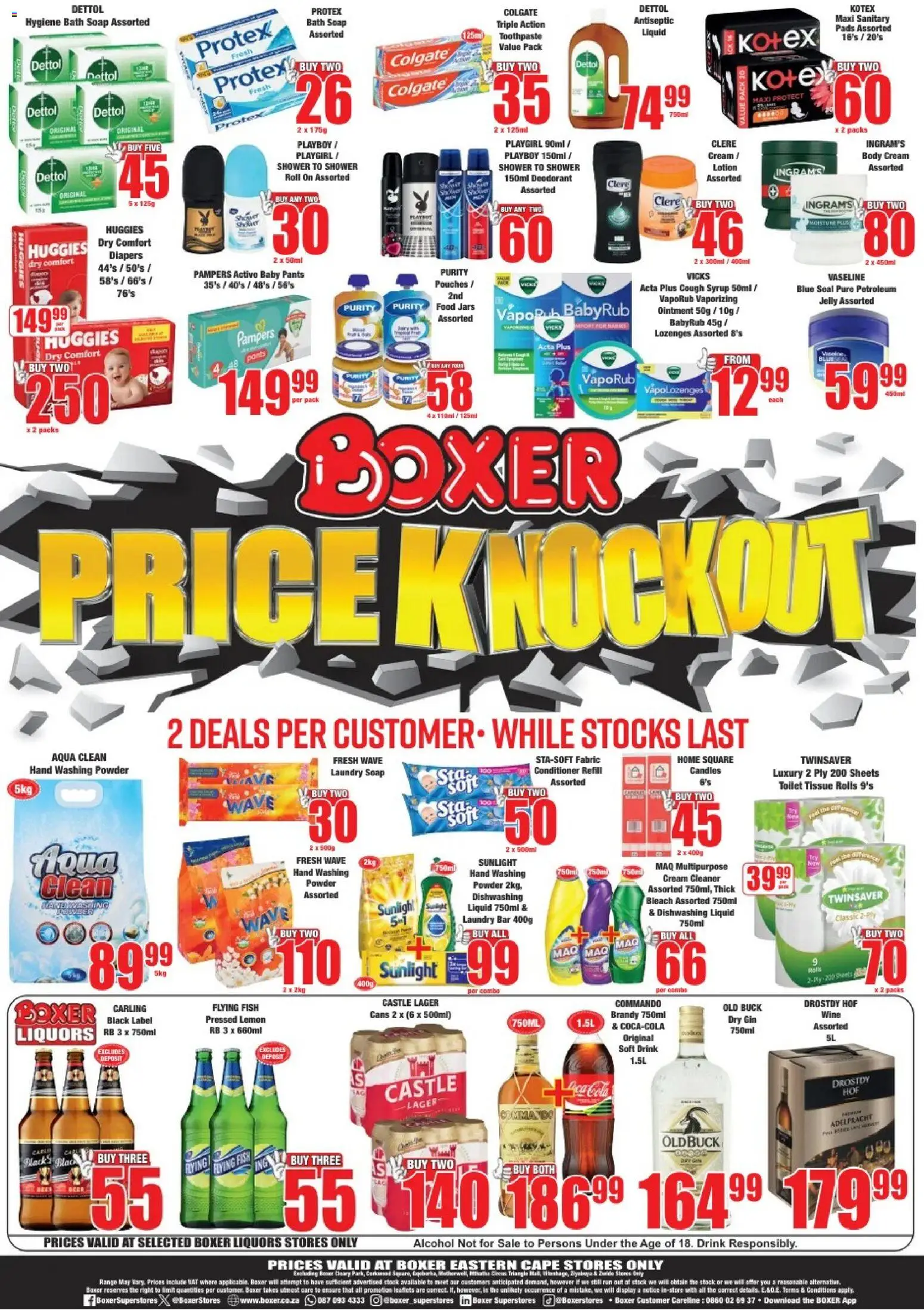 New Boxer catalogue – valid from 08.06.2026 | Page: 8 | Products: Bath, Fish, Gin, Petroleum jelly