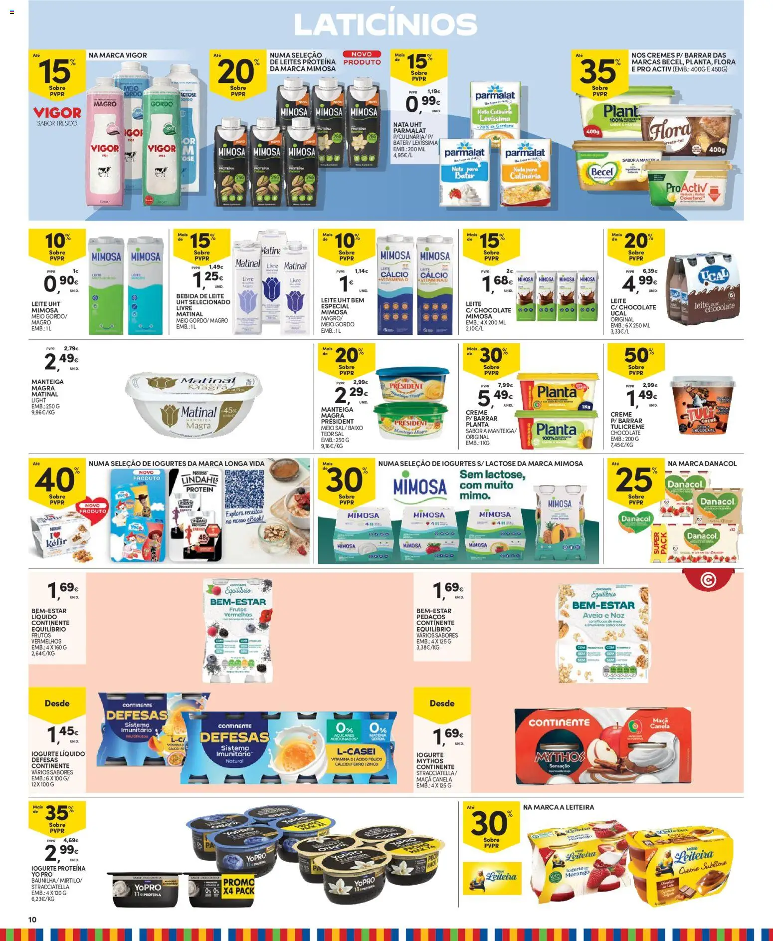 Continente Madeira │ válido de 26.05.2026 | Página: 10 | Produtos: Ferro, Iogurtes, Nestlé, Flocos