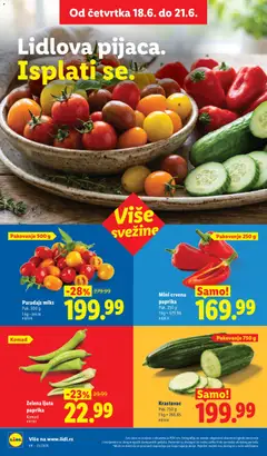 Lidl katalog - pregled Lidl kataloga - važi od 18.06.2026 | Strana: 16