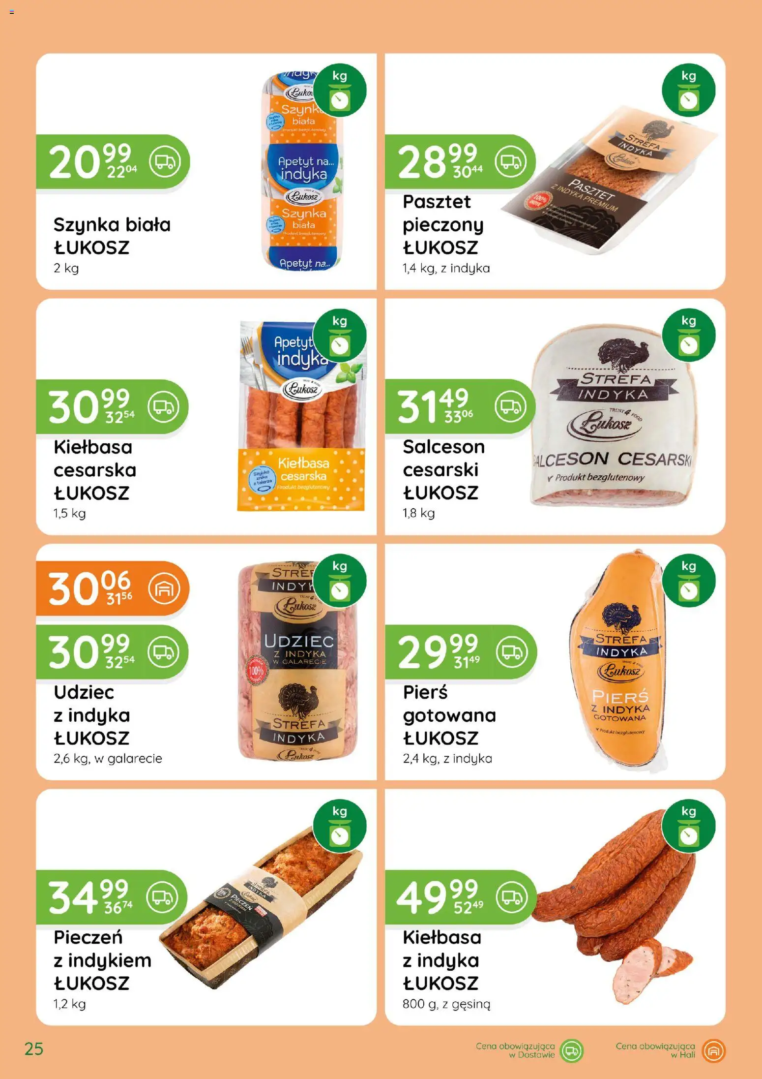 Eurocash gazetka - Katalog Wędlin od 03.09.2026 | Strona: 25 | Produkty: Pasztet z indyka, Pasztet, Salceson, Pierś z indyka
