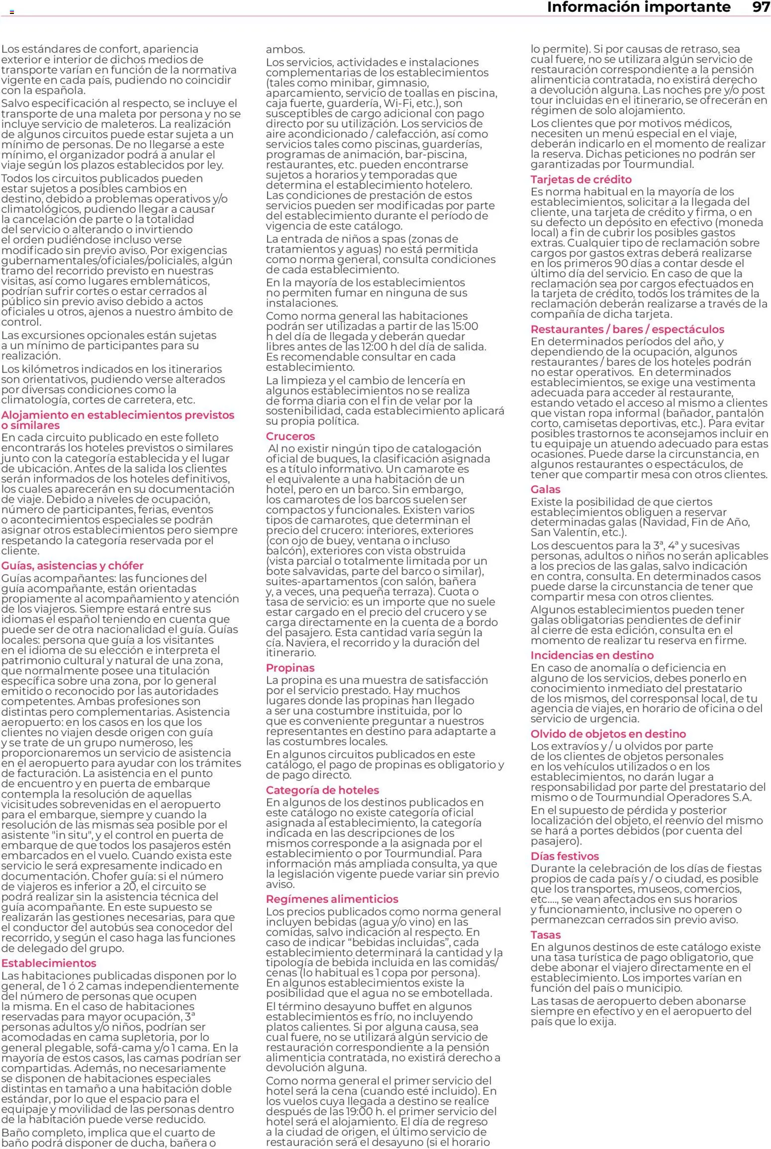 Viajes El Corte Inglés Circuitos exclusivos │ válido desde el 28.03.2026 | Página: 97 | Productos: Organizador, Ropa, Mesa, Baño
