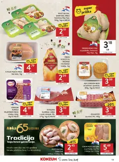 Konzum Katalog - Pregled kataloga iz trgovine Konzum, vrijedi od 06.05.2026 | Stranica: 13