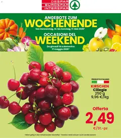 Anteprima del volantino Despar volantino Wochenende valido a partire dal 14.05.2026