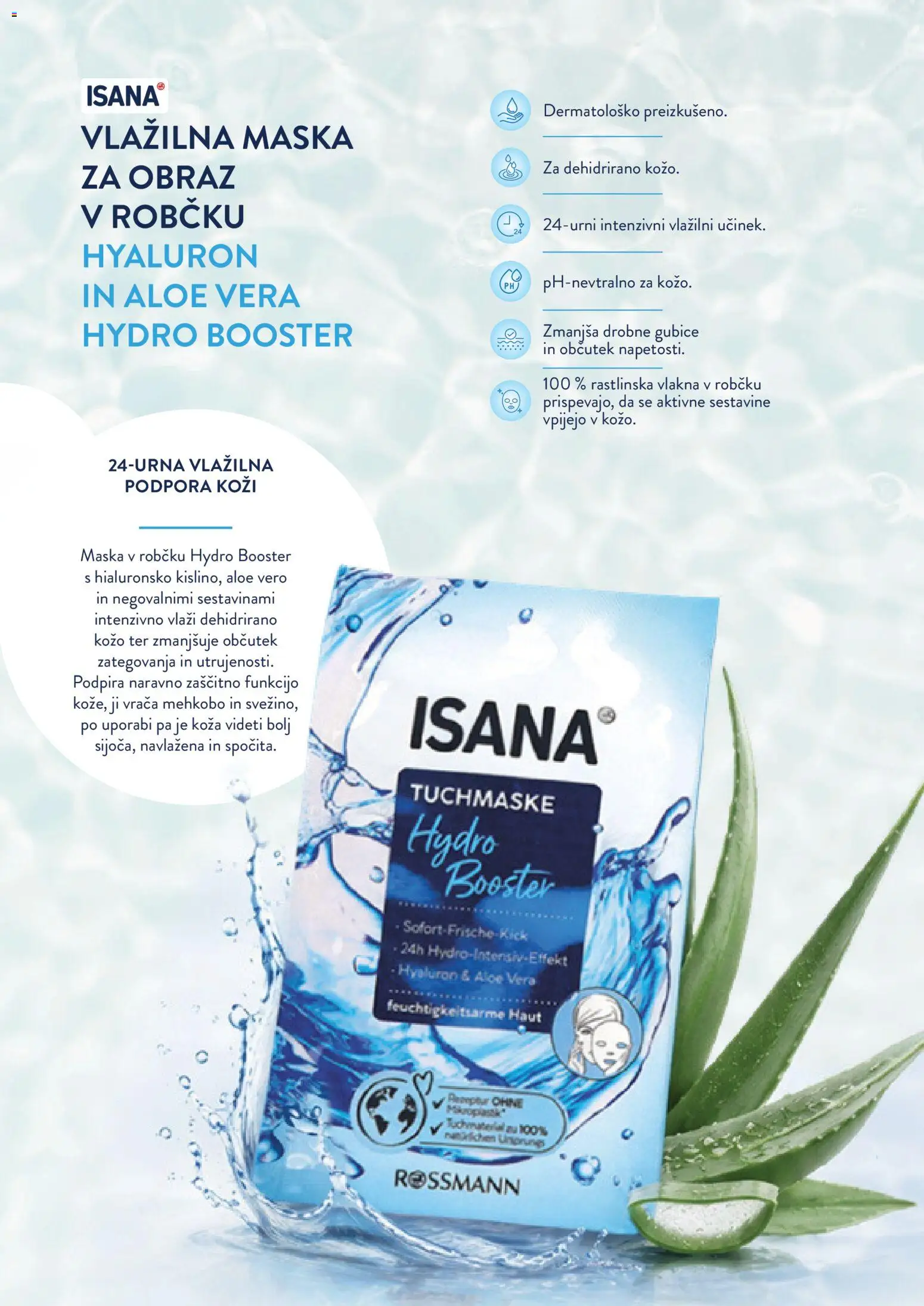 Novi Spar katalog ponudbe – veljaven od 24.09.2026 | Stran: 5 | Izdelki: Aloe Vera, Maska za obraz, Maska