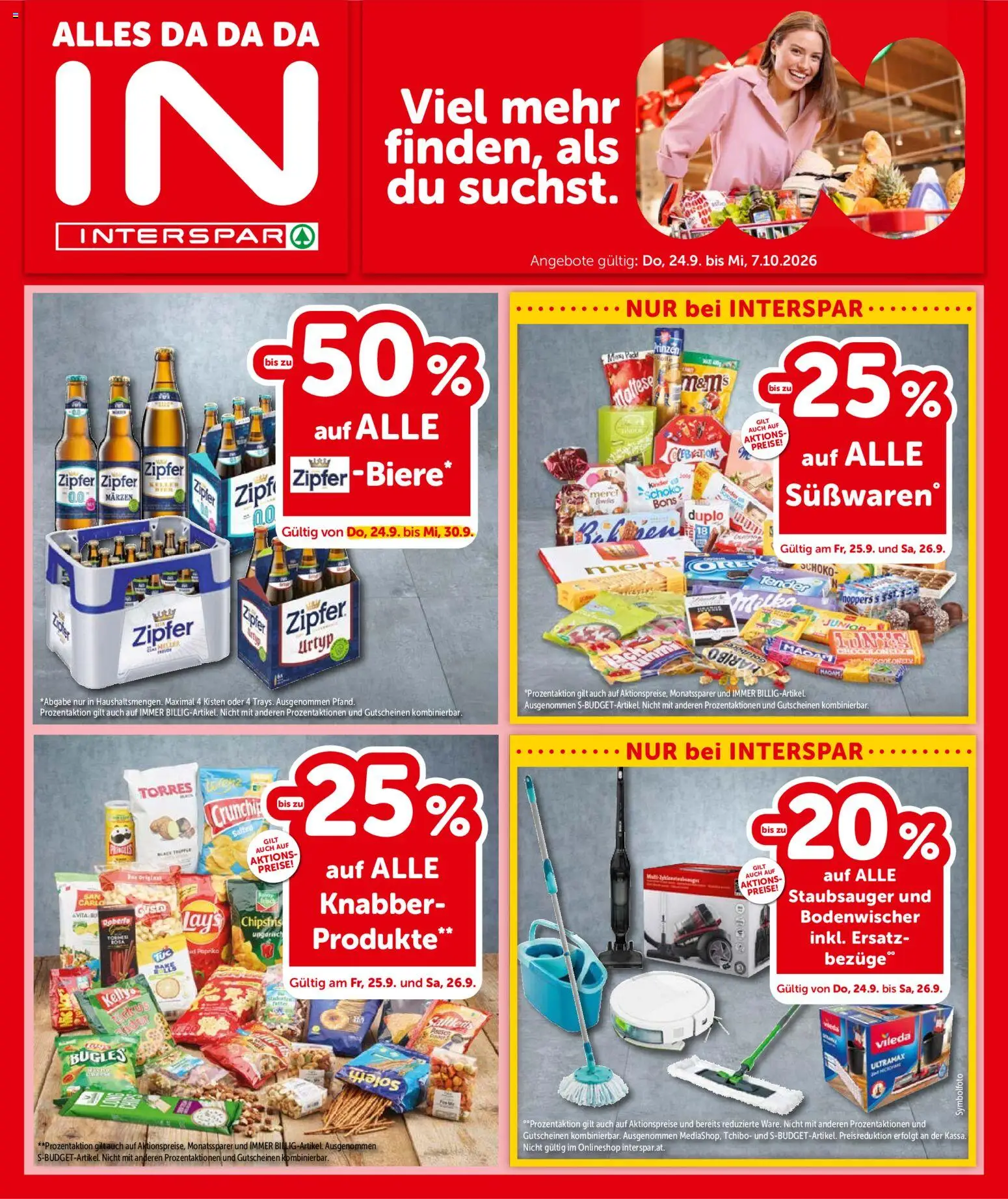 Interspar Flugblatt gültig ab 24.09.2026 | Seite: 1