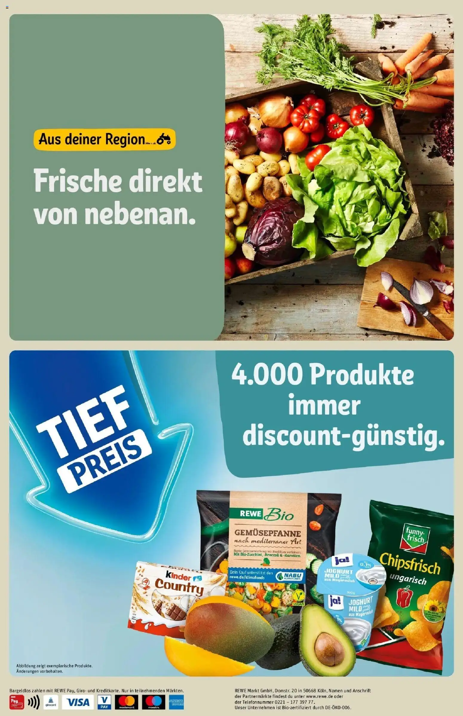 REWE Prospekt ab 10.08.2026 zum Blättern » Angebote | Seite: 2 | Produkte: Joghurt
