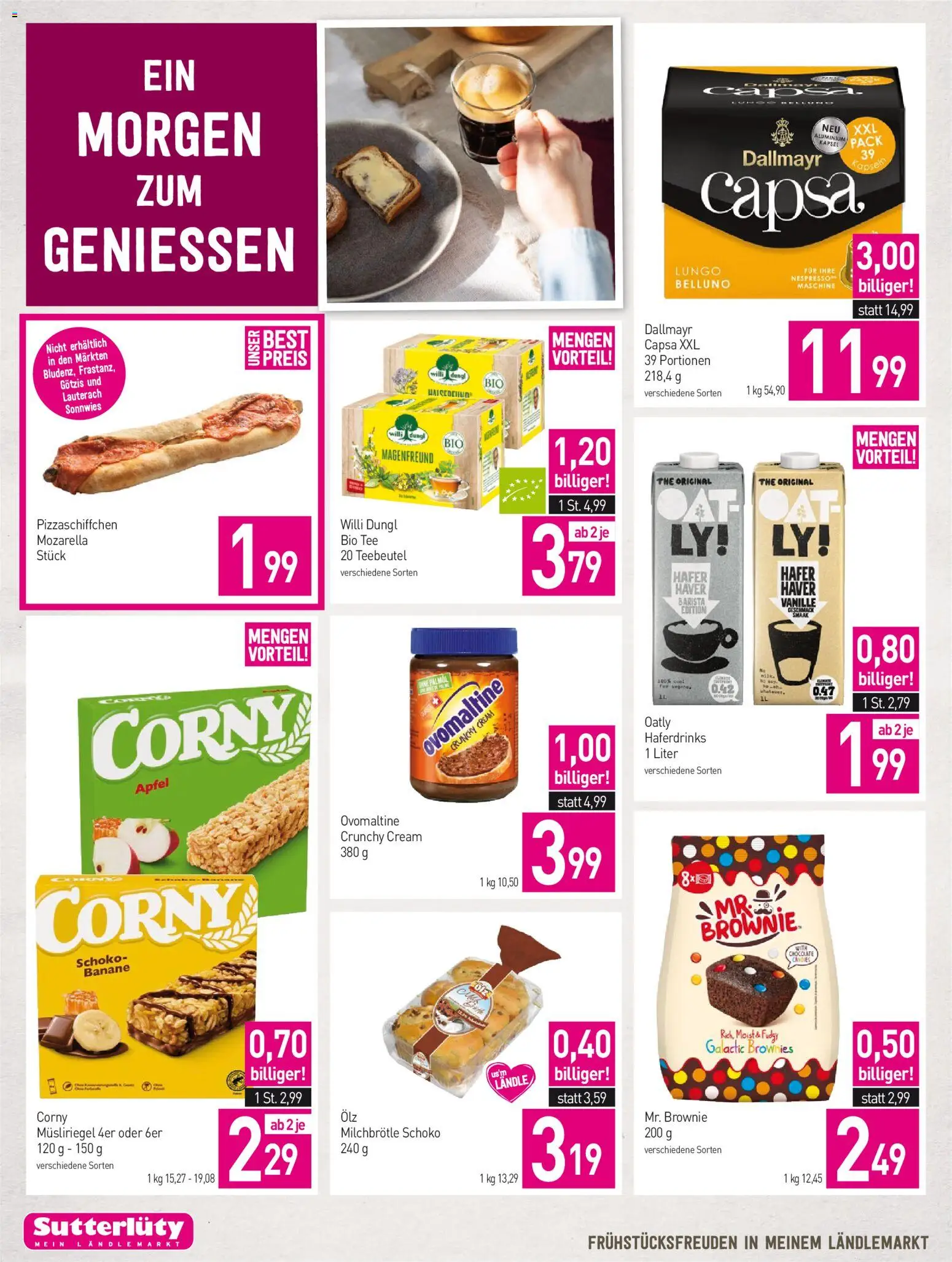 Sutterlüty Flugblatt gültig ab 28.09.2026 | Seite: 2 | Produkte: Vanille, Äpfel, Tee
