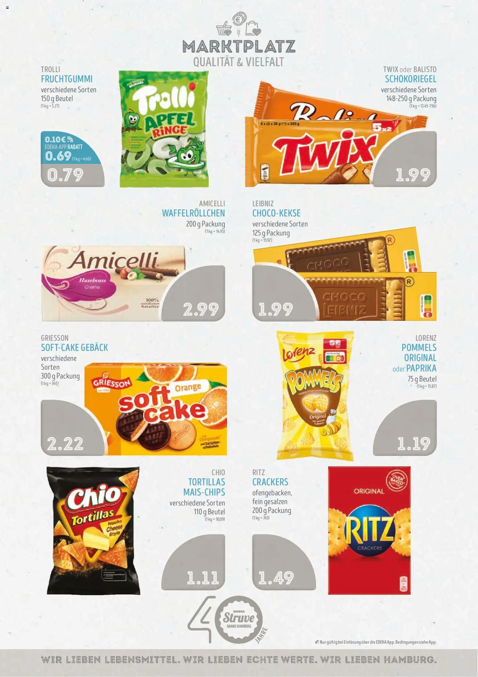 Edeka Struve Prospekt – gültig ab 31.08.2026 | Seite: 11 | Produkte: Tortillas, Äpfel, Creme, Paprika