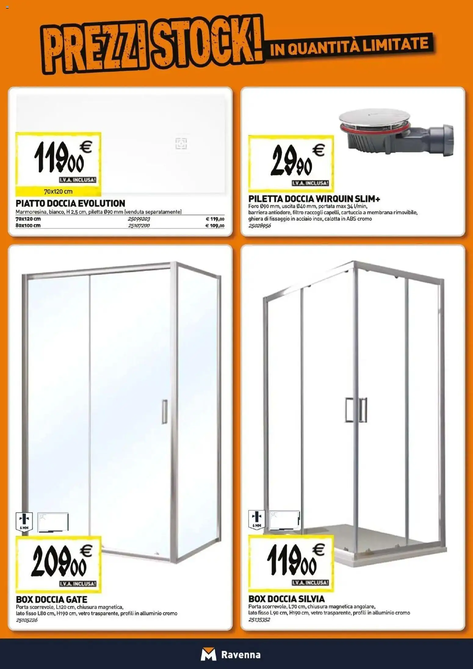 Nuovo Tecnomat catalogo dal 29/10/2026 > offerte anteprima 🛍️ | Pagina: 2 | Prodotti: Box doccia, Piatto, Alluminio, Doccia