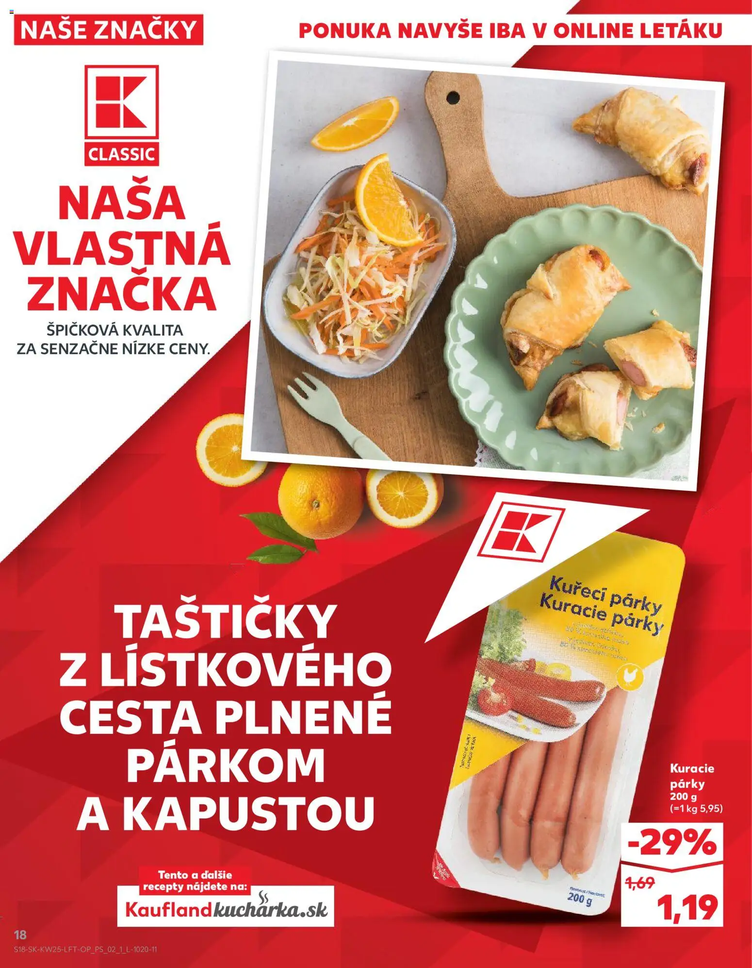 Nové Kaufland akcie – leták je platný od 18.06.2026 | Strana: 18