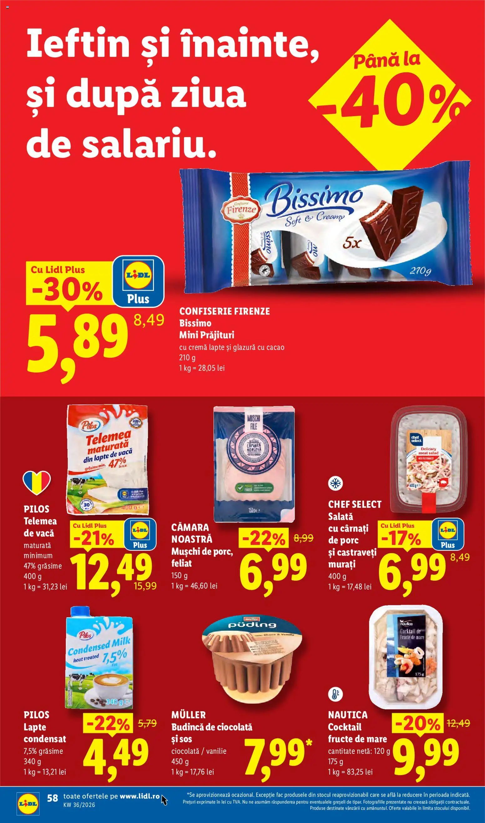 Noul catalog Lidl – valabil de la 31.08.2026 | Pagină: 58