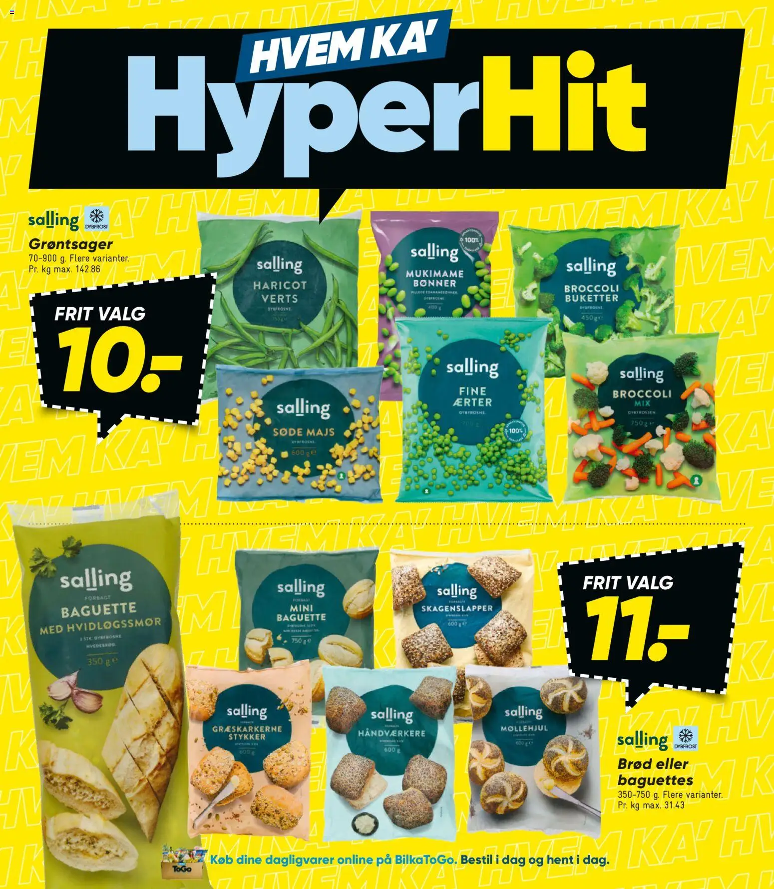 Bilka tilbudsavis – gyldig fra 12.06.2026 | Side: 6 | Produkter: Brød, Broccoli, Majs, Ærter