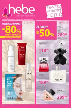 Pogląd oferty "Hebe gazetka" - ważna od 04.08.2026