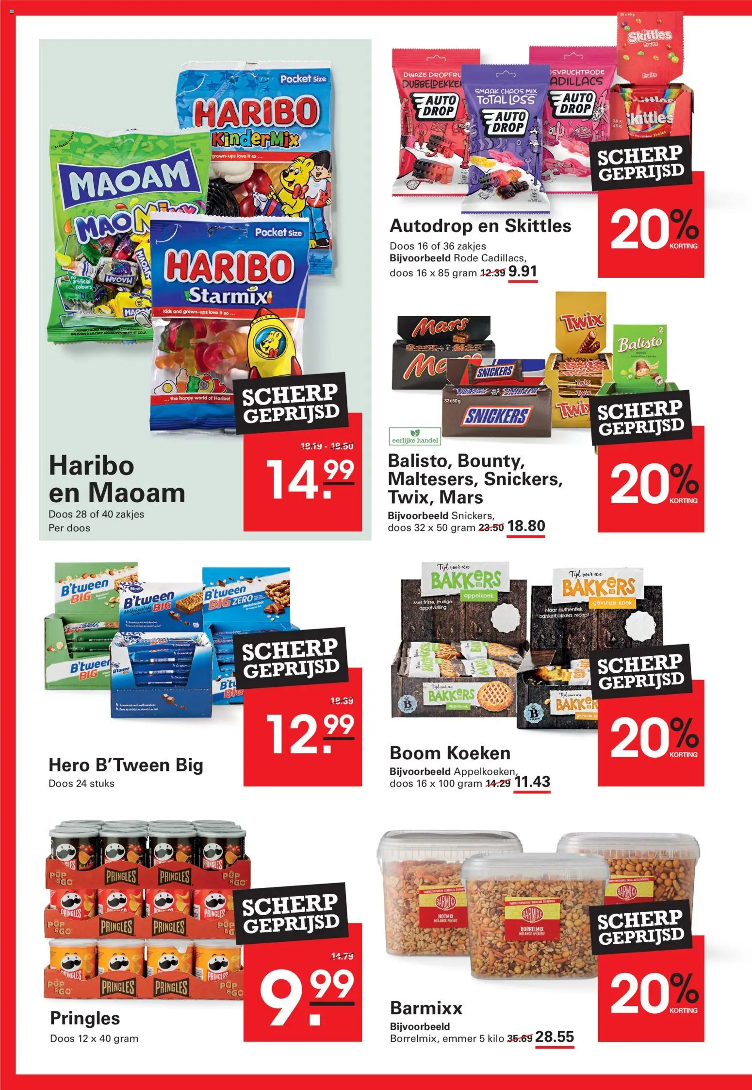 {H1} | Pagina: 54 | Producten: Pringles, Skittles, Twix, Snickers