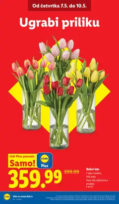Banane, 1 kg - pregled Lidl kataloga - važi od 07.05.2026 | Strana: 12 | Proizvode: Banane