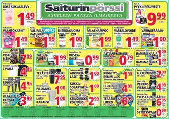 Saiturinpörssi-mainoslehti voimassa 23/07/2026 alkaen