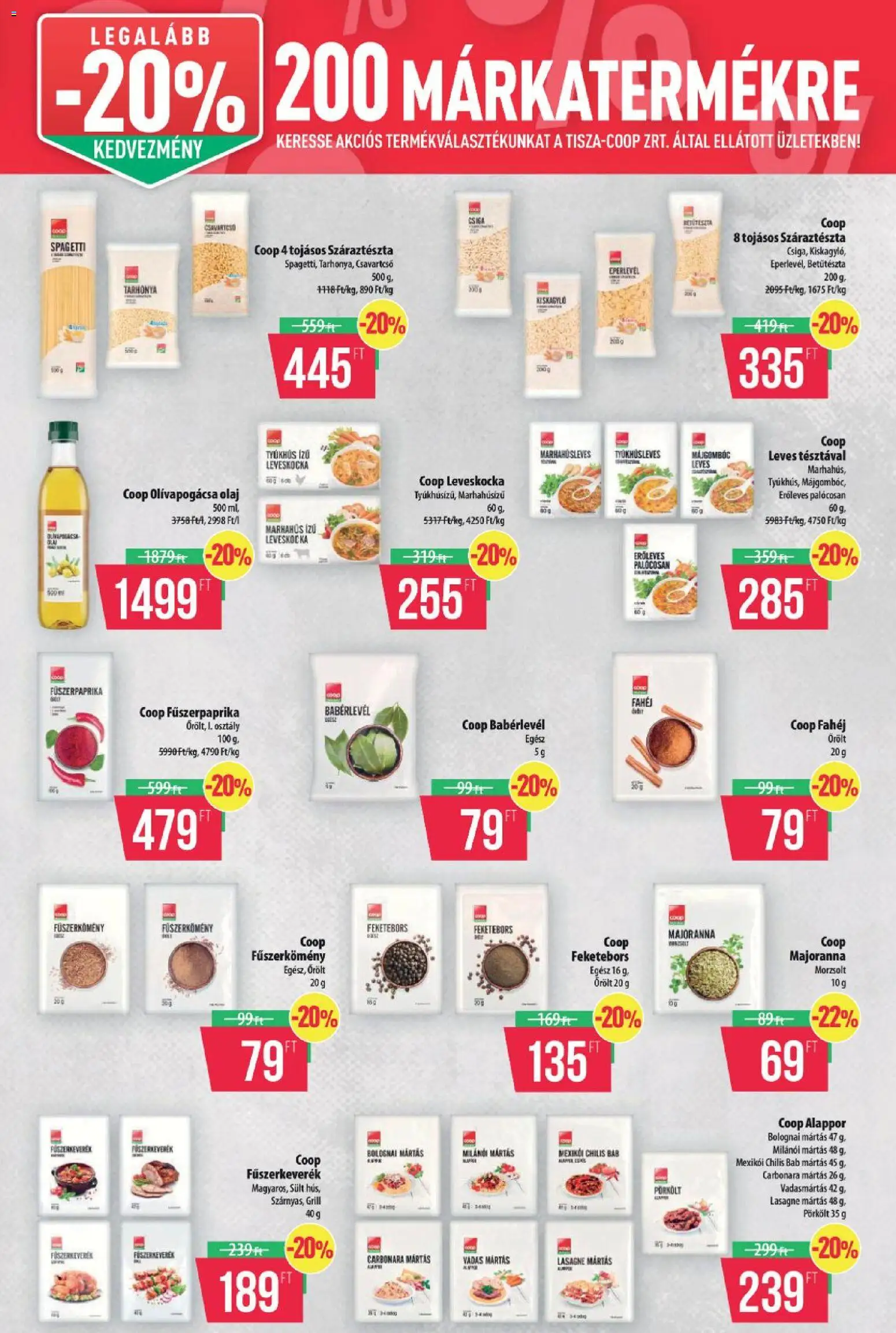COOP Szolnok akciós ujság - amely érvényes a következő dátumtól: 2026.10.08. | Oldal: 5 | Termékek: Grill, Májgombóc, Olaj, Leves