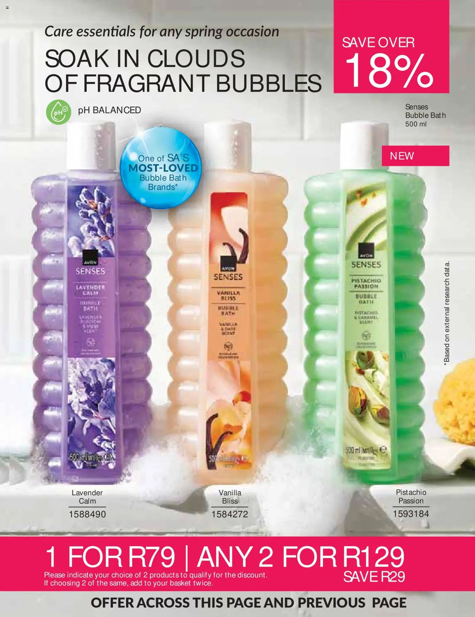 New Avon catalogue – valid from 01/10/2026 | Page: 133 | Products: Vanilla, Bath, Basket
