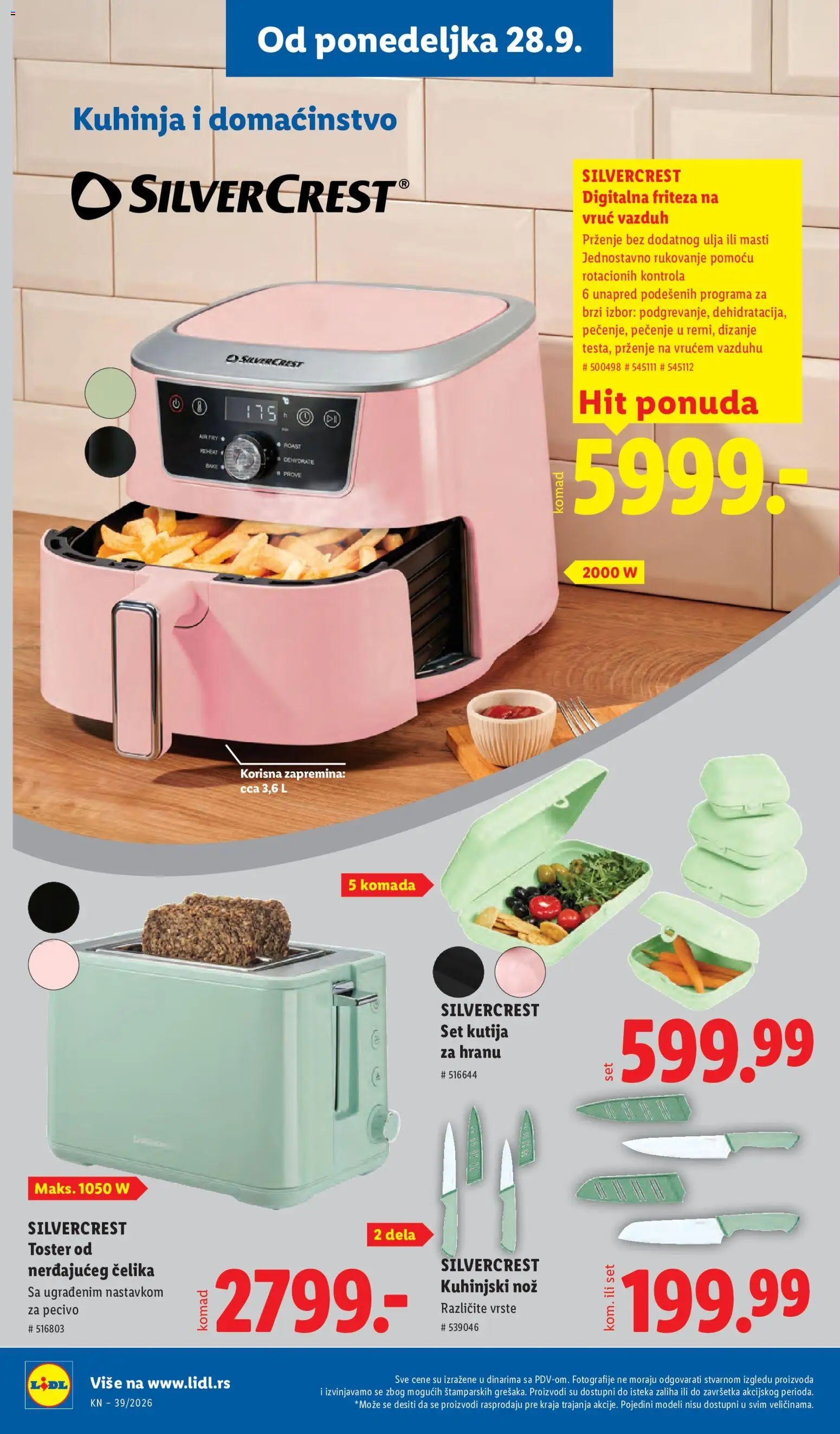 Lidl katalog - važi od 24.09.2026 | Strana: 86