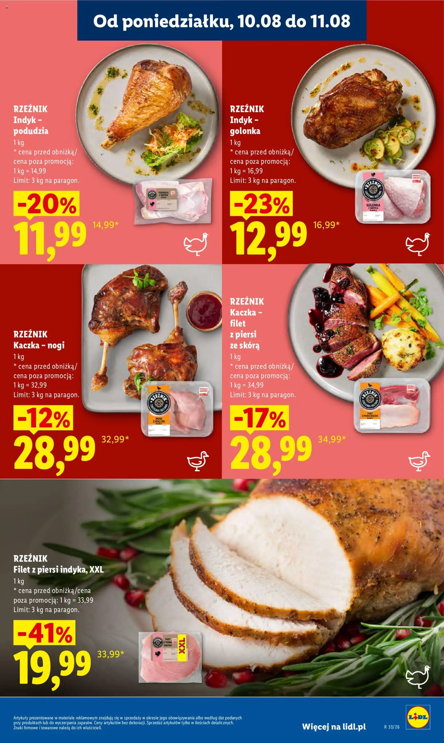Lidl Polsko leták od 10.08.2026 | Strana: 55 | Produkty: Filet