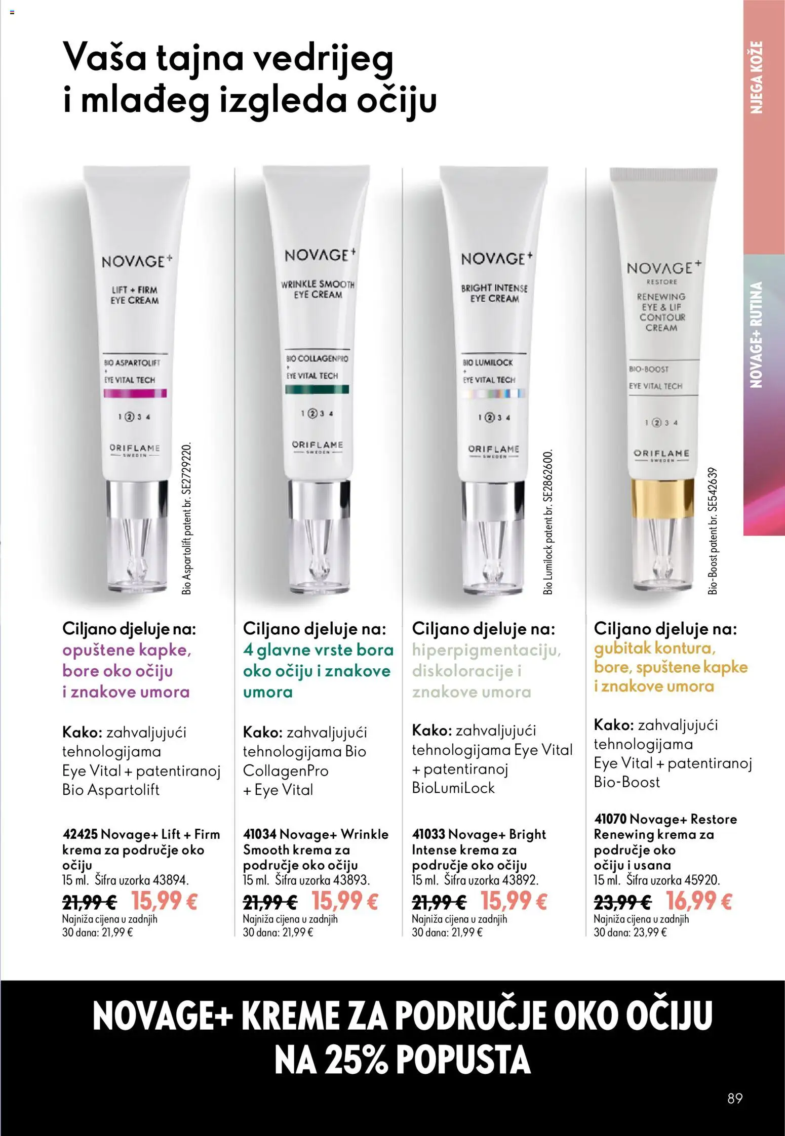 Oriflame katalog | vrijedi od 26.08.2026 | Stranica: 89 | Proizvodi: Krema