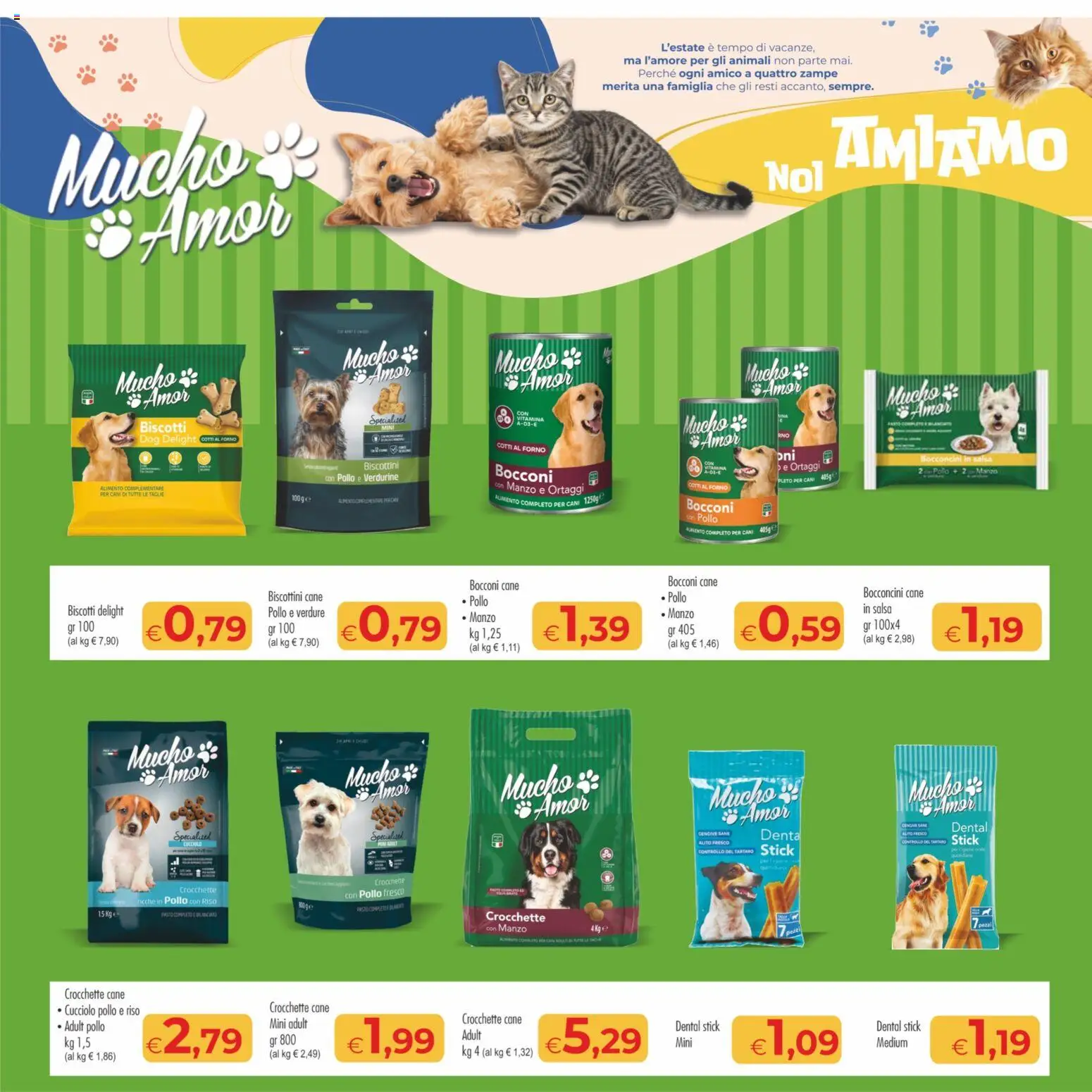 Volantino MerSi Supermercati del 15/07/2026 | Pagina: 8 | Prodotti: Biscotti, Verdure, Ortaggi, Crocchette