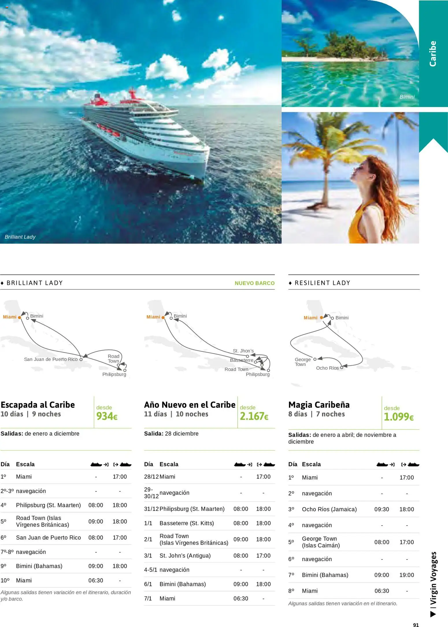Viajes El Corte Inglés Cruceros marítimos │ válido desde el 01/01/2026 | Página: 92 | Productos: Navegación