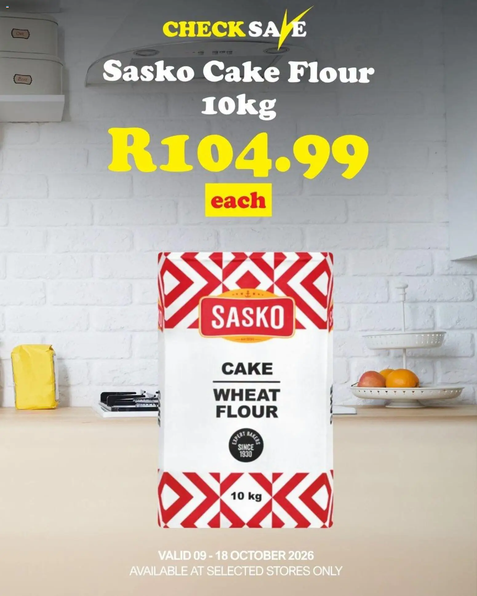 New Check Save catalogue – valid from 09/10/2026 | Page: 4 | Products: Cake, Flour