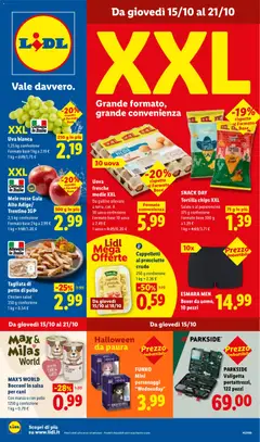 Anteprima del volantino Lidl volantino valido a partire dal 15/10/2026