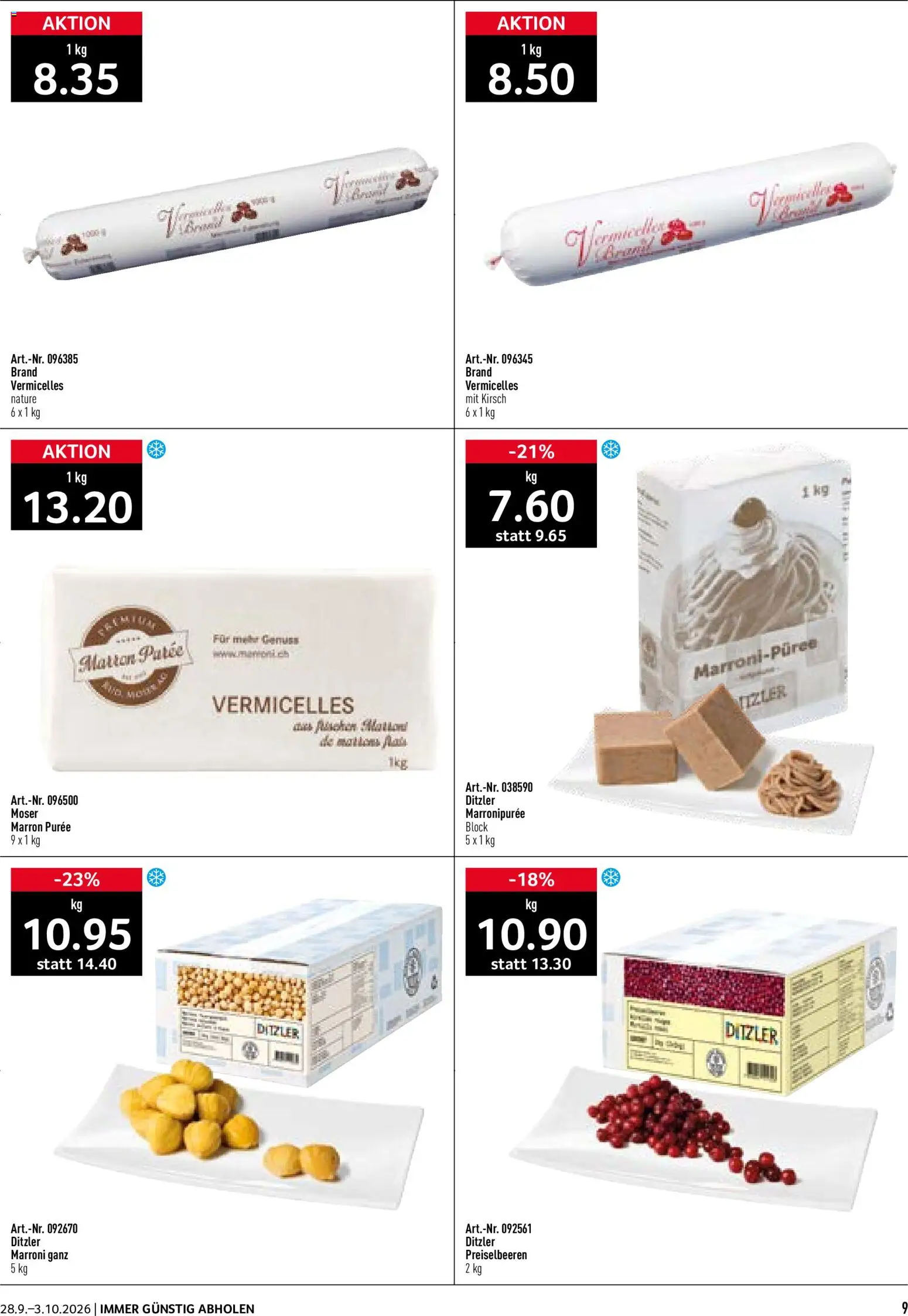 Prodega aktionen Wild – gültig ab 28.09.2026 | Seite: 9
