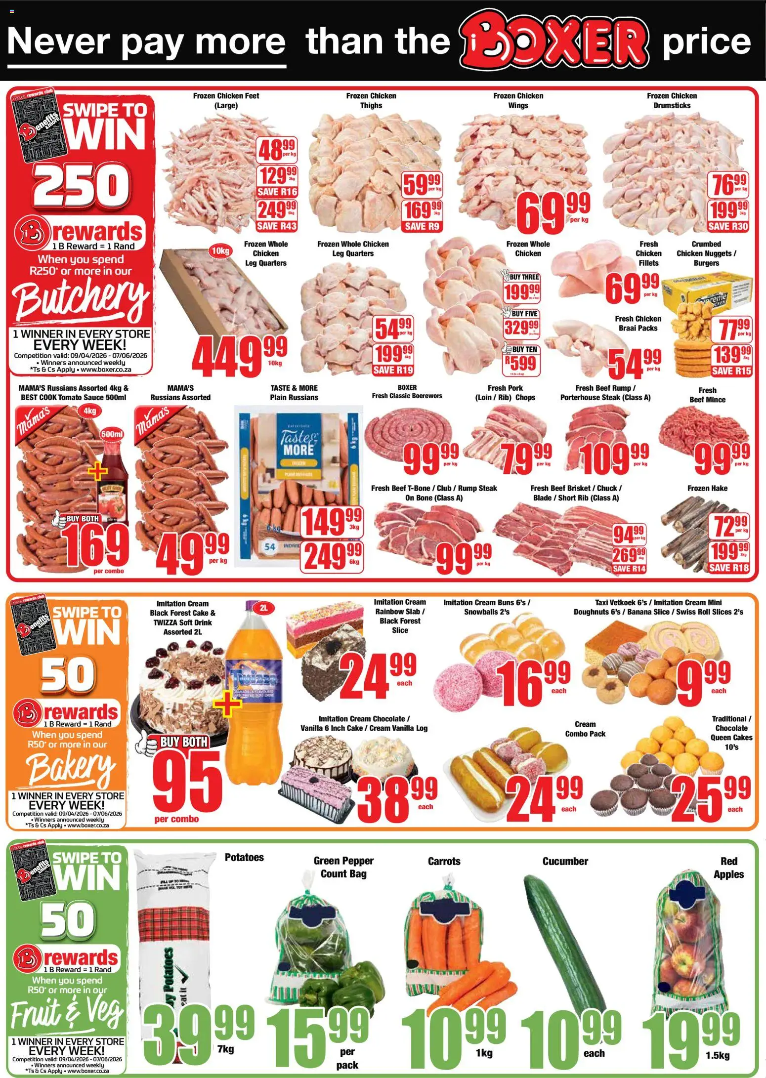 New Boxer catalogue – valid from 11.05.2026 | Page: 2 | Products: Beef, Tomato sauce, Sauce, Pepper