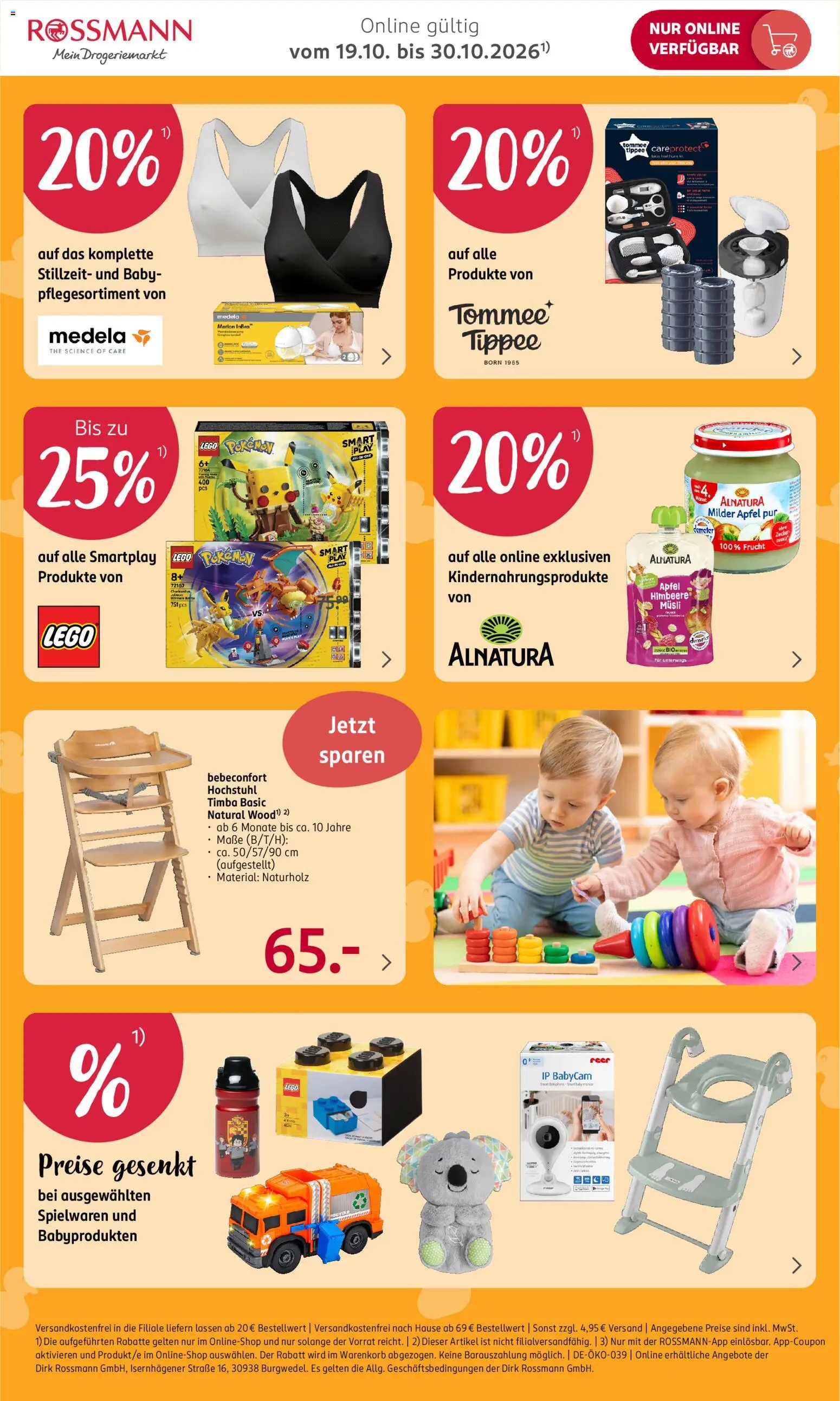 Rossmann Onlineprospekt – gültig ab 19.10.2026 | Seite: 2 | Produkte: Musli, Äpfel, Zucker
