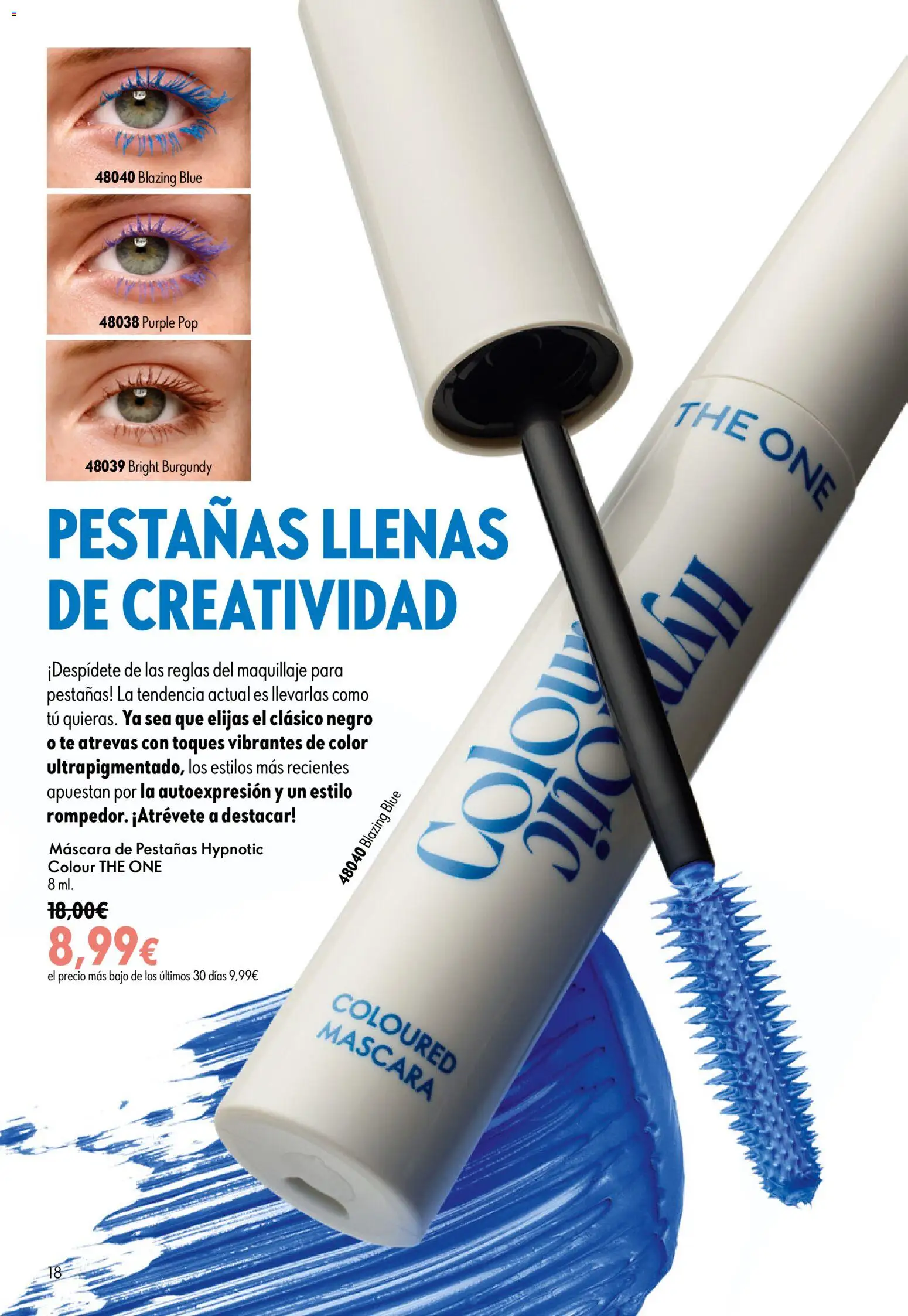 Oriflame - Catálogo Campaña 11 │ válido desde el 05/08/2026 | Página: 18 | Productos: Maquillaje, Máscara, Té, Máscara de pestañas