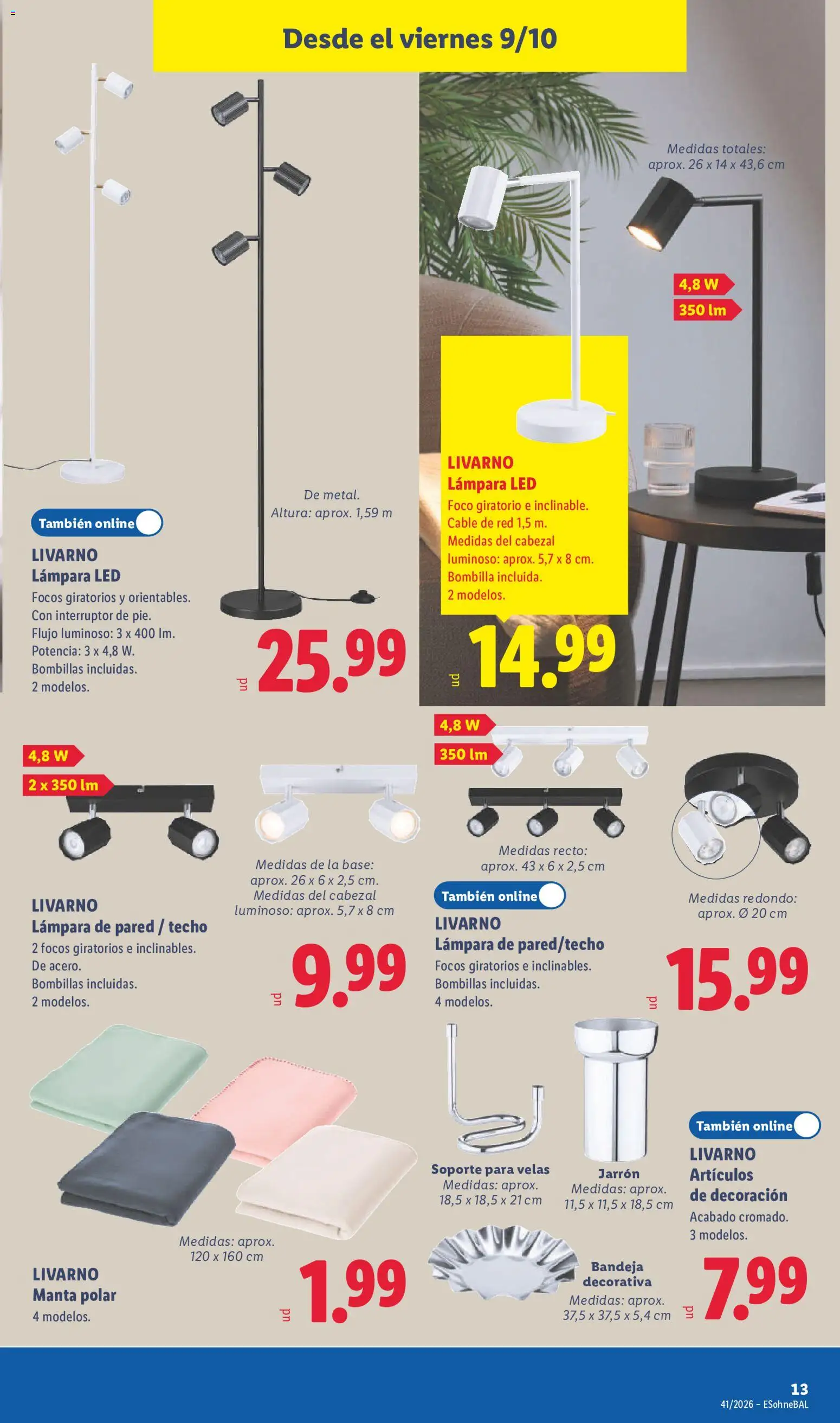 Lidl folleto de bazar │ válido desde el 05/10/2026 | Página: 23