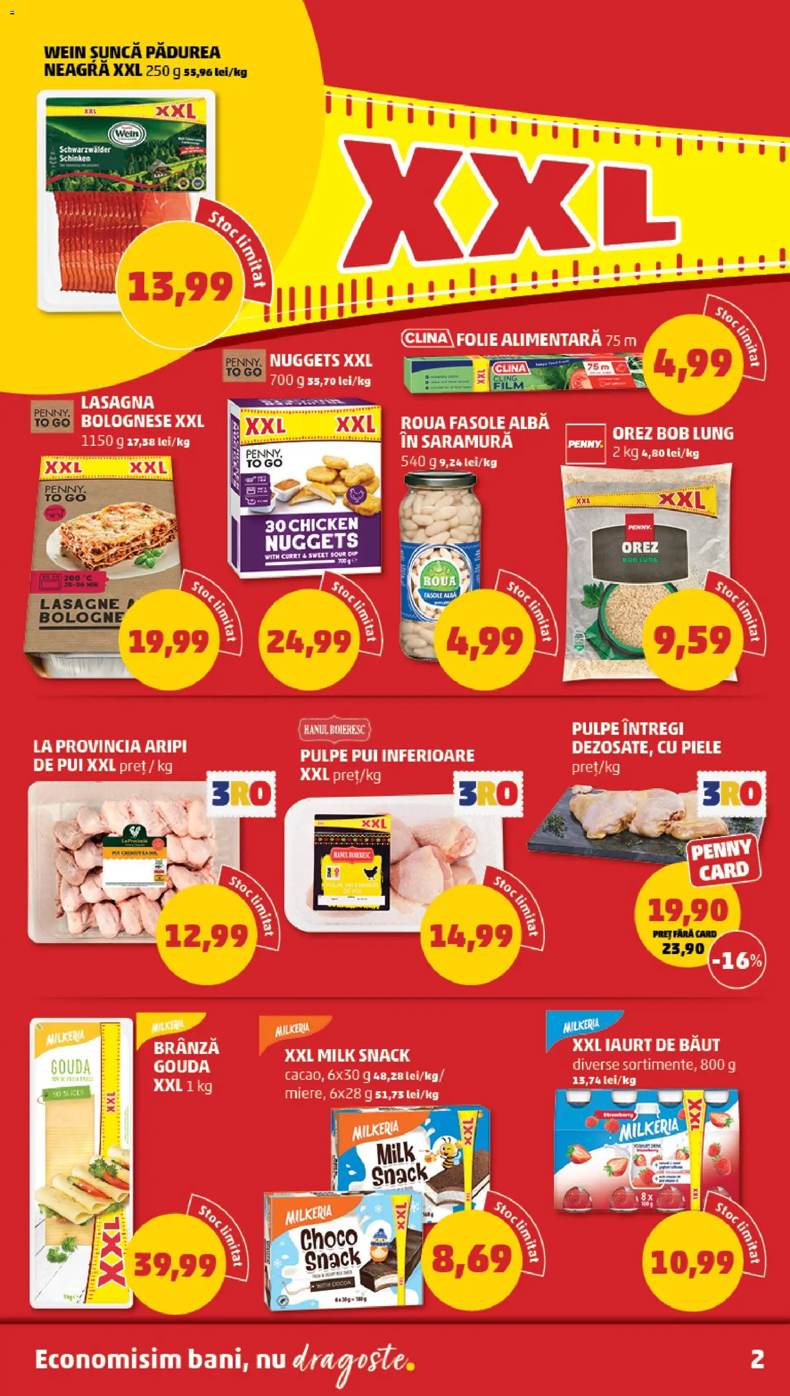 Noul catalog PENNY – valabil de la 15.07.2026 | Pagină: 2 | Produse: Iaurt de baut, Iaurt, Orez, Fasole albă