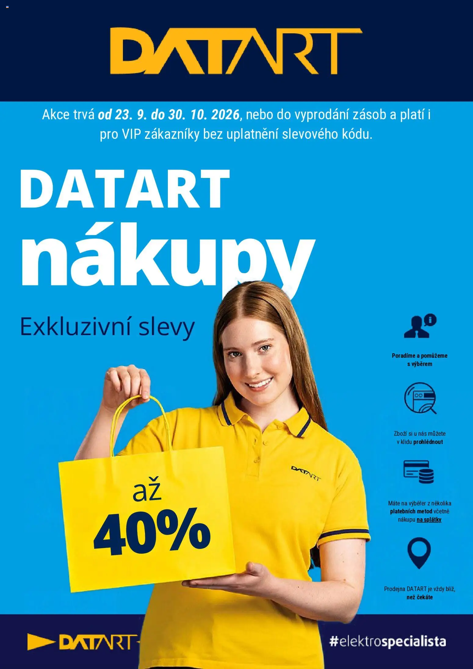 Datart leták od 23.09.2026 | Strana: 1