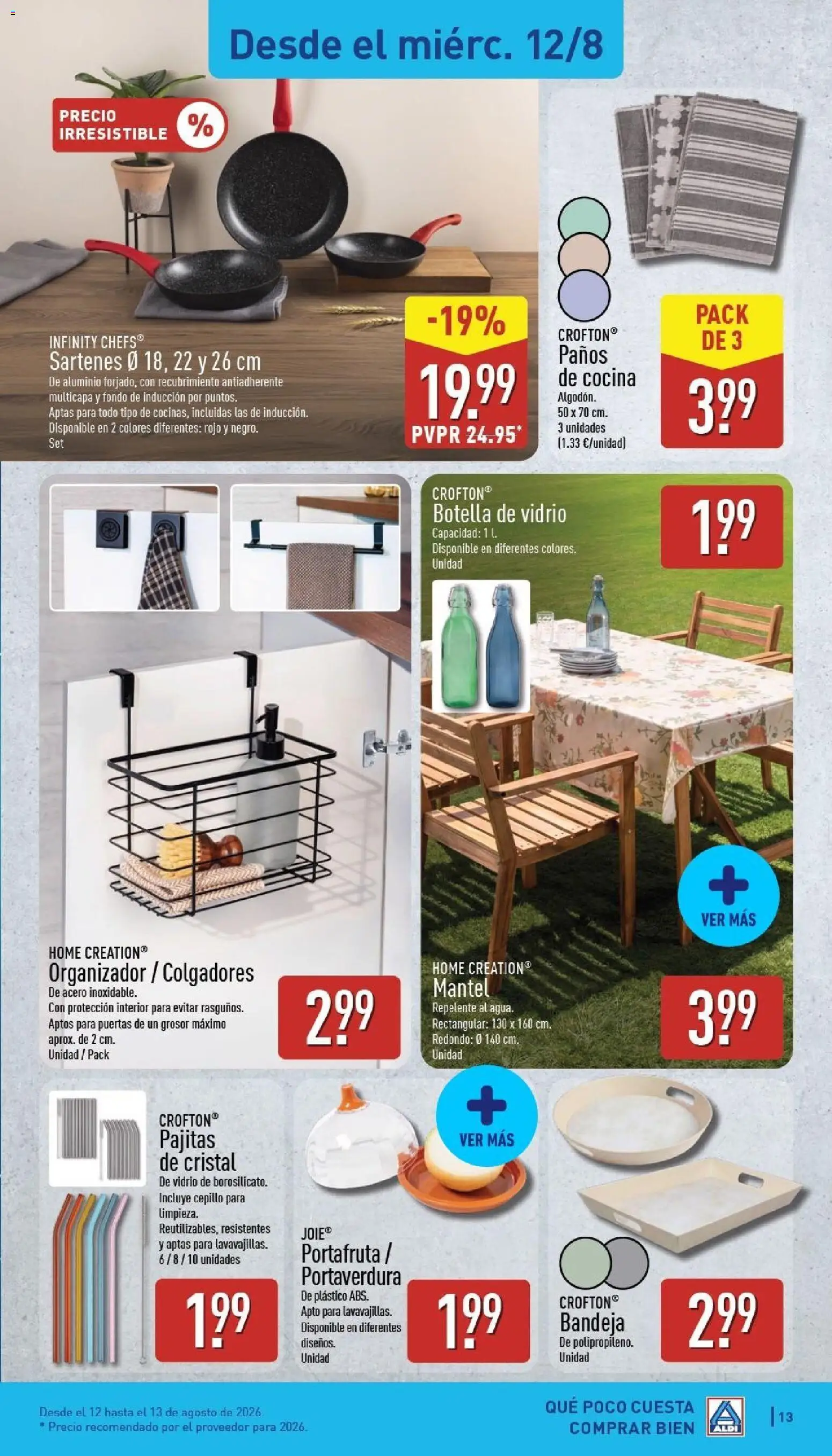 Aldi folleto Península │ válido desde el 10/08/2026 | Página: 13