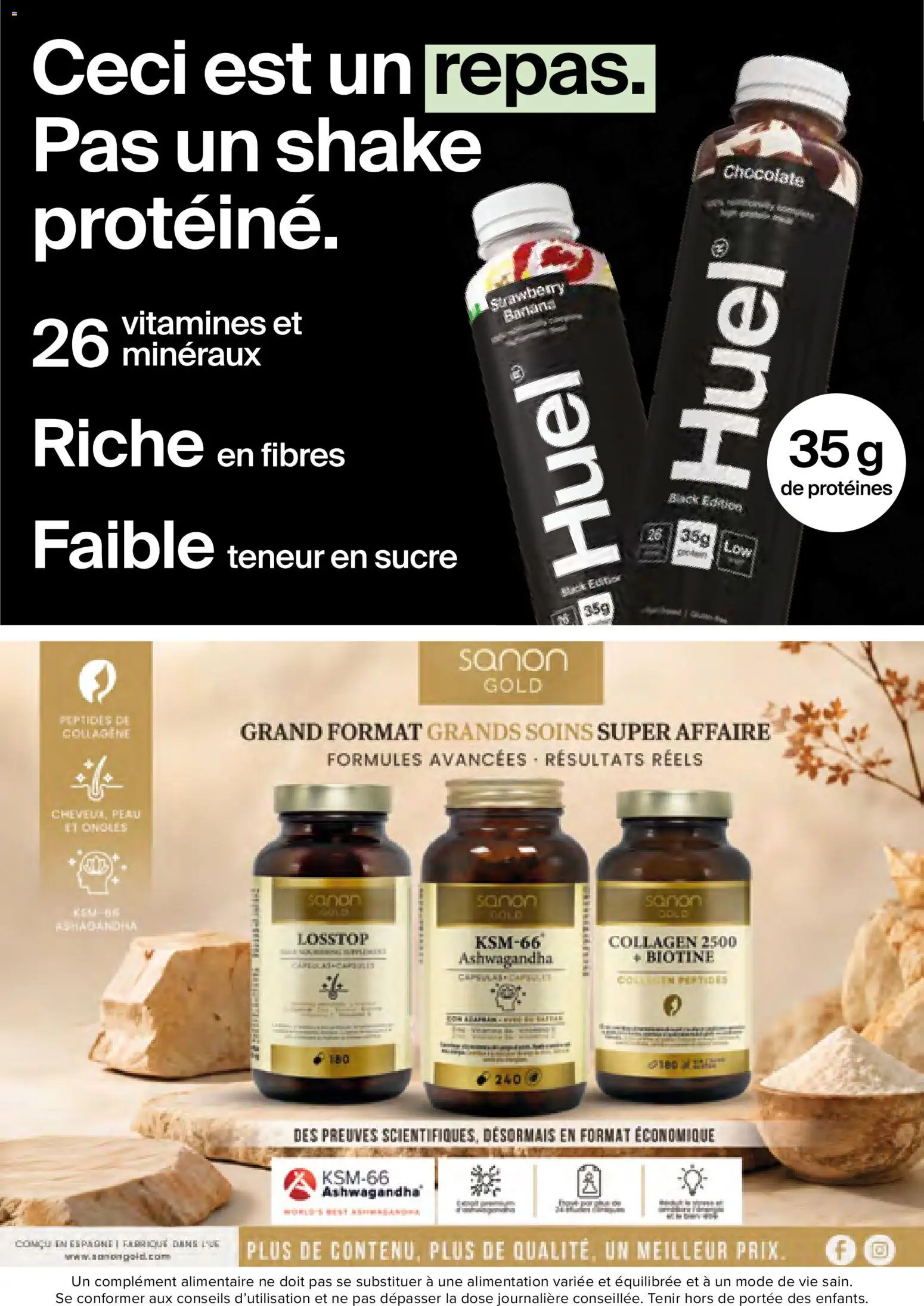 {H1} | Page: 159 | Produits: Ashwagandha, Sucre, Alimentation
