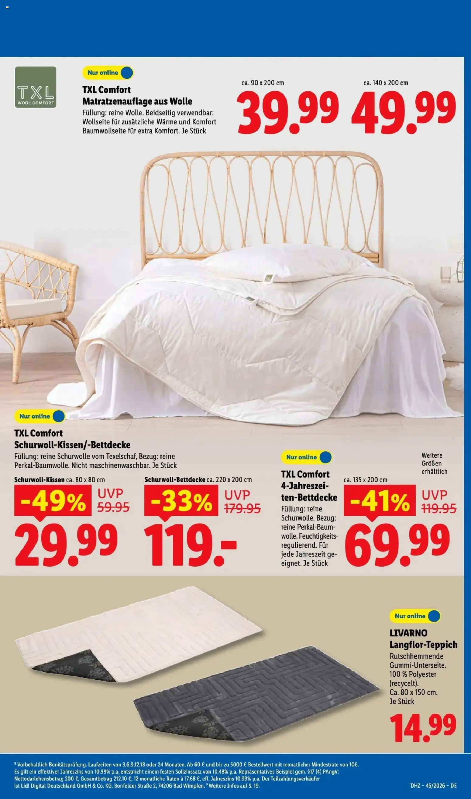 Lidl Prospekt Bad Rothenfelde (ab 02.11.2026) zum Blättern » Angebote | Seite: 7 | Produkte: Topper, Bad
