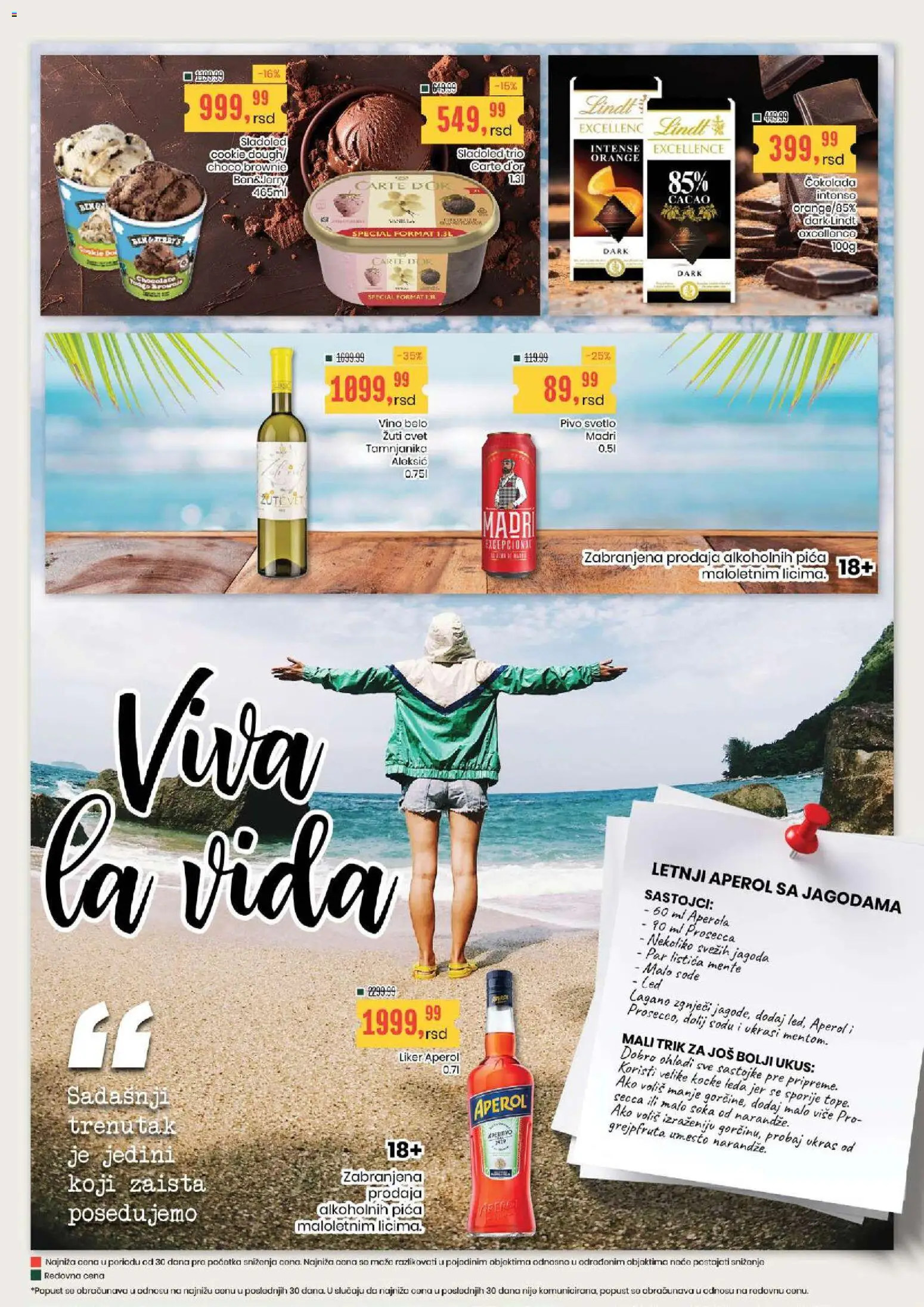 Aroma Market katalog - važi od 09.07.2026 | Strana: 11 | Proizvode: Lindt, So, Brownie, Čokolada