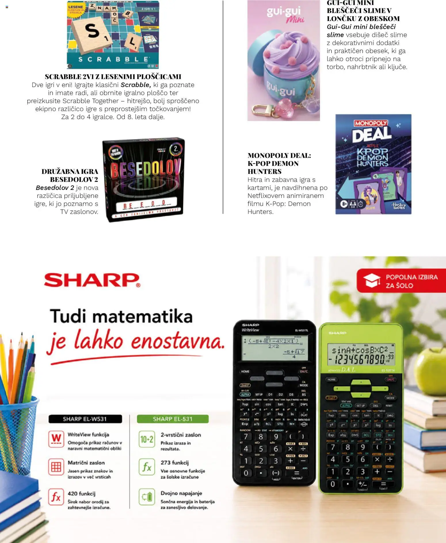 Novi Müller katalog ponudbe – veljaven od 29.09.2026 | Stran: 45 | Izdelki: Baterija, Tv, Igra, Nahrbtnik
