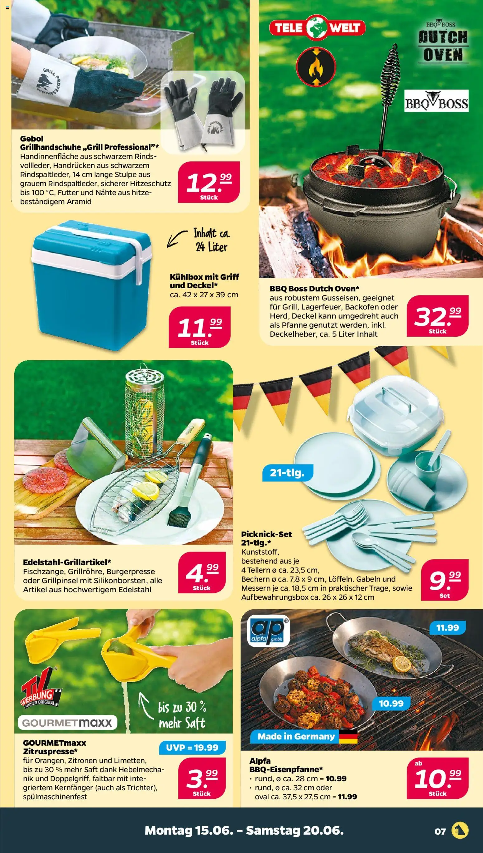 Netto Prospekt – gültig ab 15.06.2026 | Seite: 7 | Produkte: Backofen, Saft, Zitronen