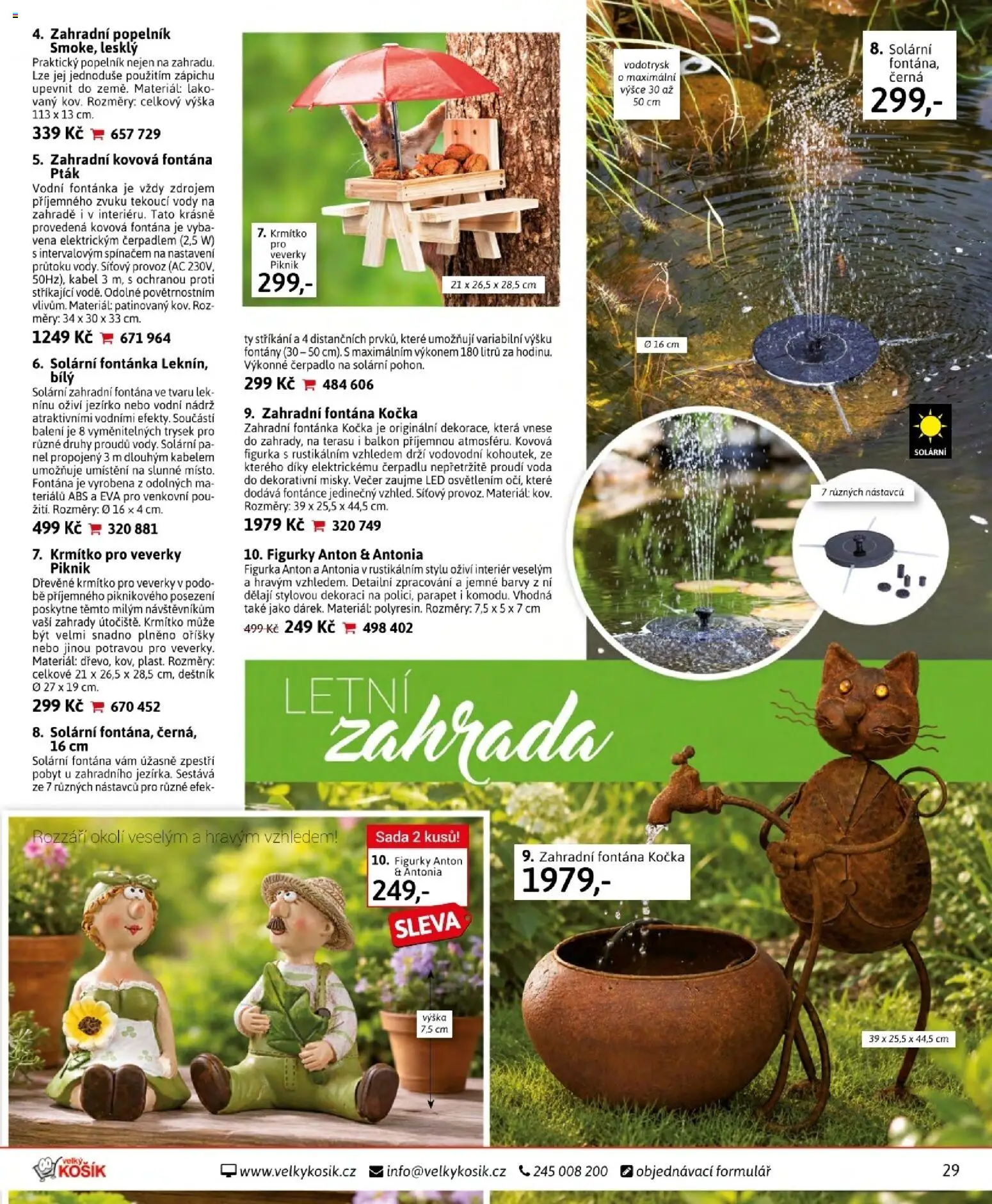 Velký Košík katalog srpen 2026 od 01.08.2026 | Strana: 29 | Produkty: Kabel, Čerpadlo, Barvy, LED